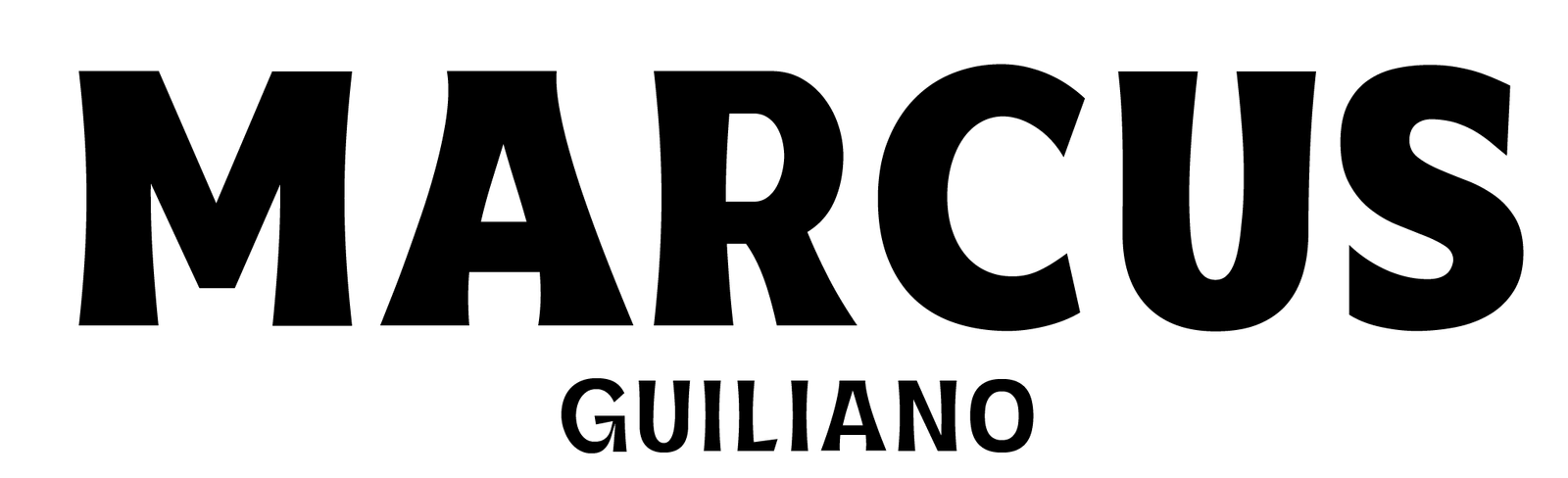 Marcus Guiliano Logo Black